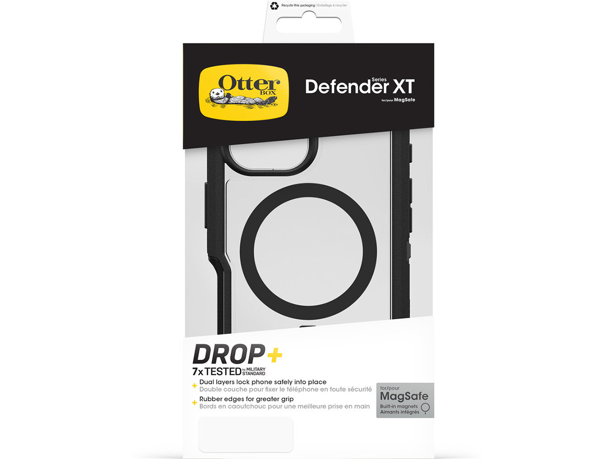 Otterbox Defender XT MagSafe Case Clear - iPhone 16 Plus hoesje