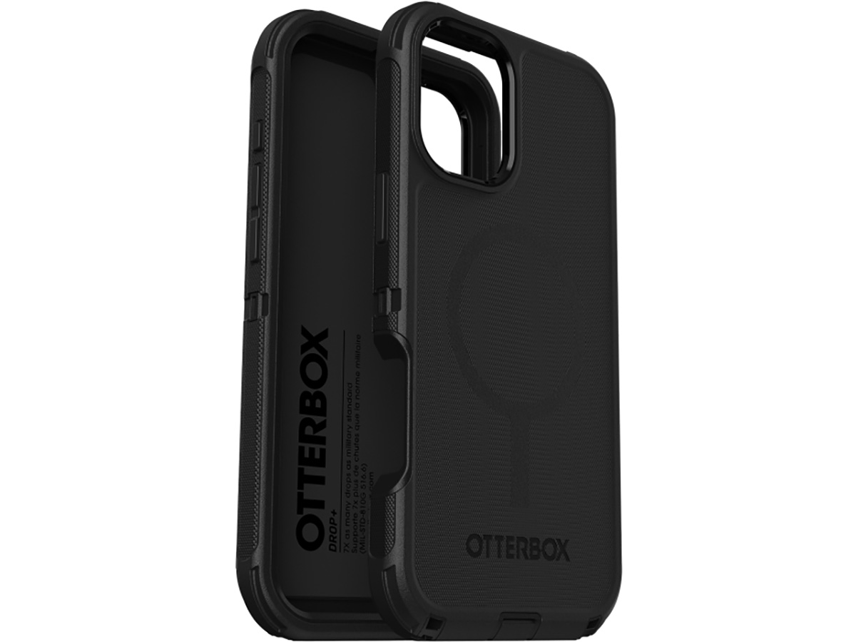 Otterbox Defender XT MagSafe Case Zwart - iPhone 16 Plus hoesje