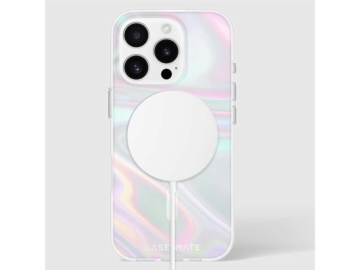 Case-Mate Soap Bubble MagSafe Case - iPhone 16 Pro hoesje