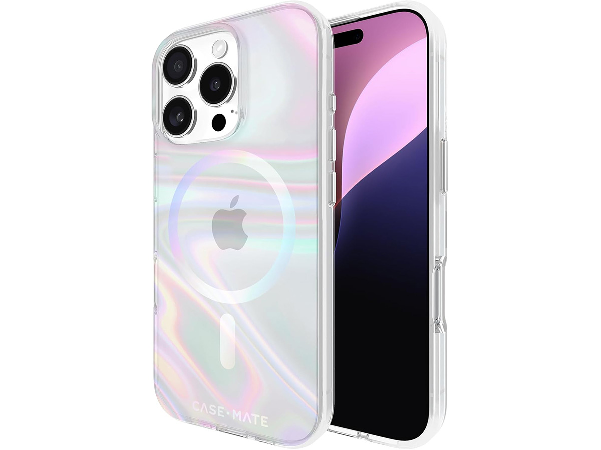 Case-Mate Soap Bubble MagSafe Case - iPhone 16 Pro hoesje