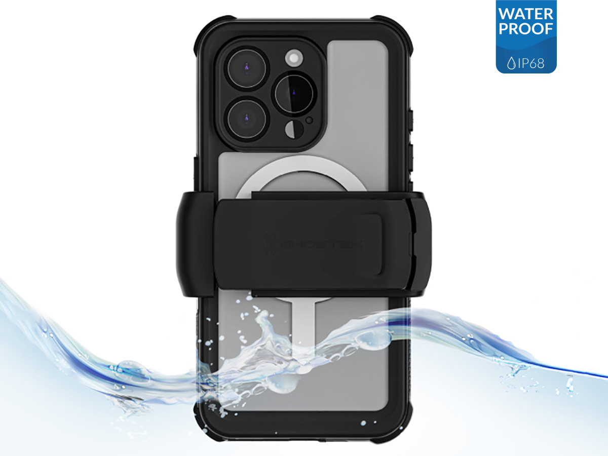 Ghostek Nautical 4 Clear IP68 Waterdicht iPhone 16 Pro hoesje