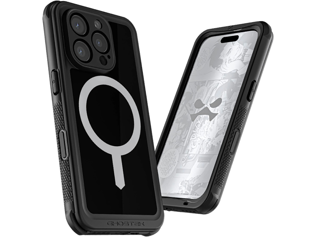 Ghostek Nautical 4 Zwart IP68 Waterdicht iPhone 16 Pro hoesje