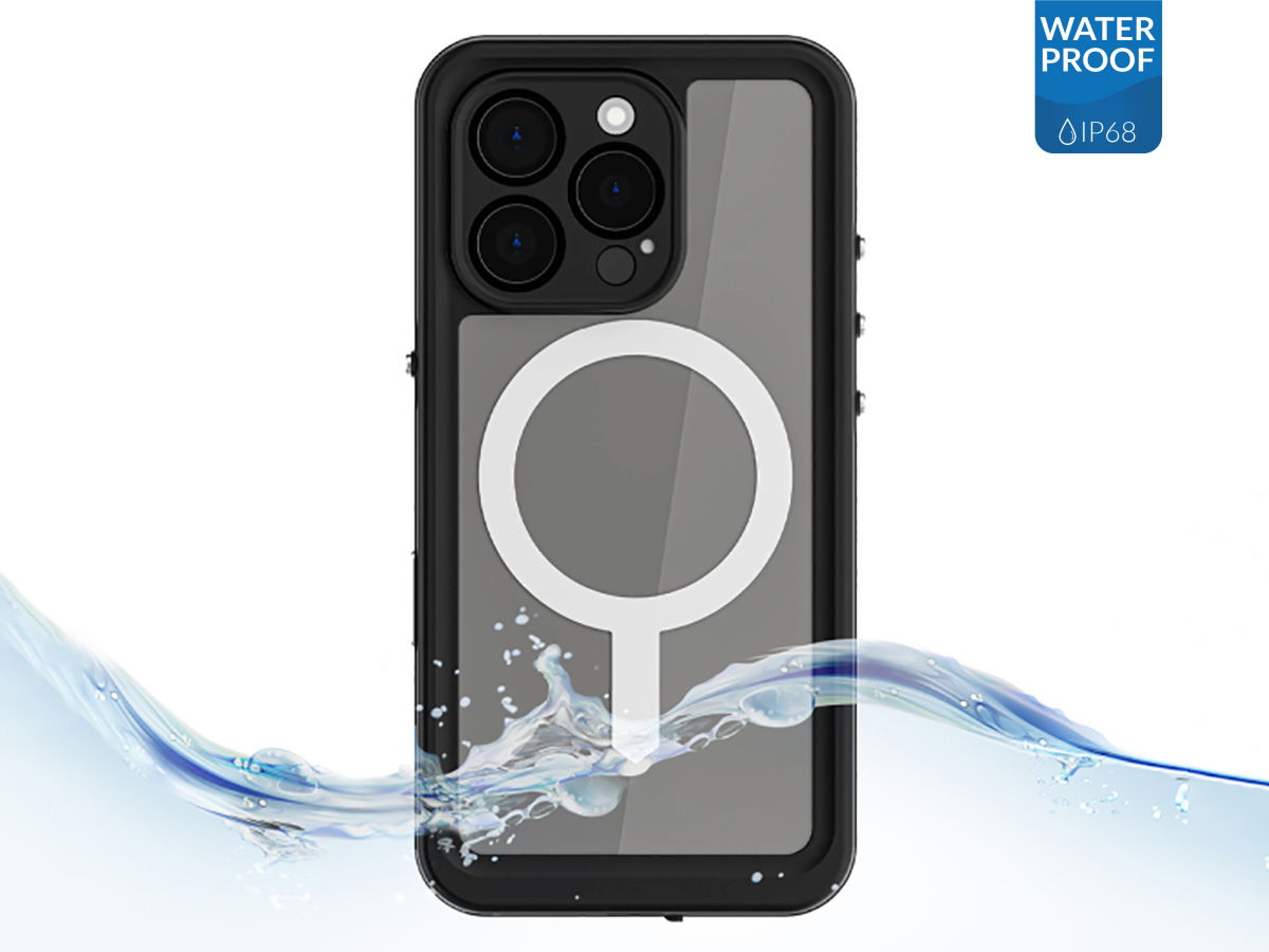 Ghostek Nautical Slim Clear IP68 Waterdicht iPhone 16 Pro hoesje