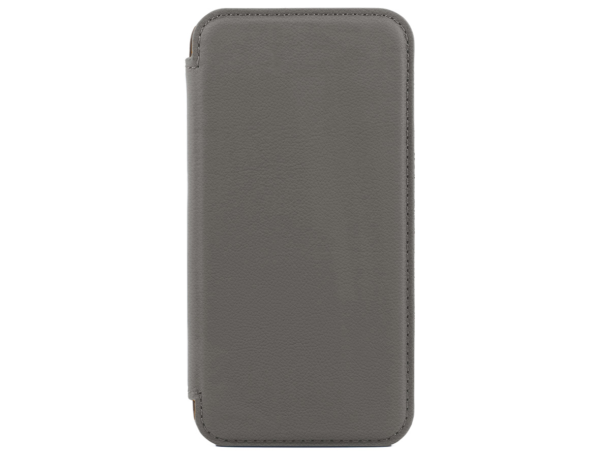 Greenwich Blake MagSafe Leather Folio Porpoise Grey - iPhone 16 Pro Hoesje