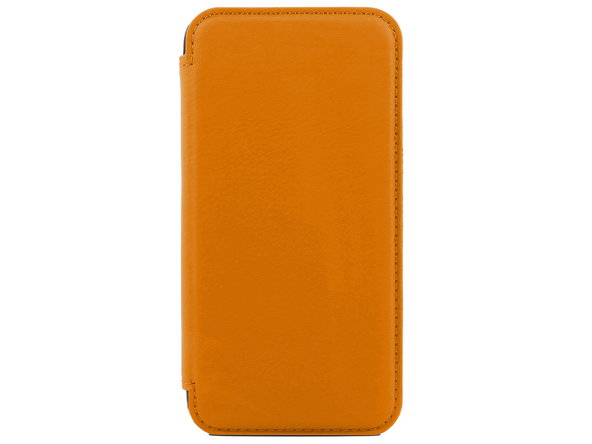 Greenwich Blake MagSafe Leather Folio Arancia Orange - iPhone 16 Pro Hoesje