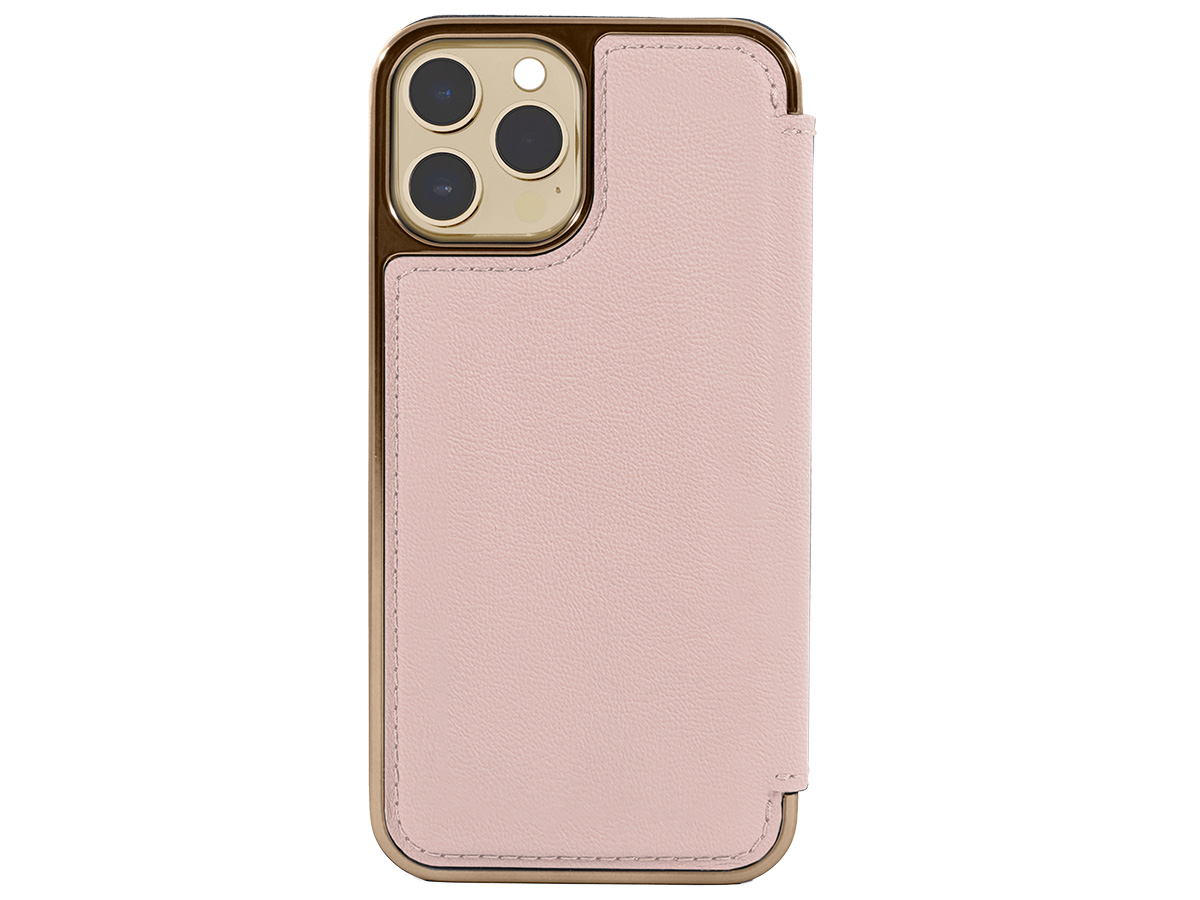 Greenwich Blake MagSafe Leather Folio Blossom Pink - iPhone 16 Pro Hoesje