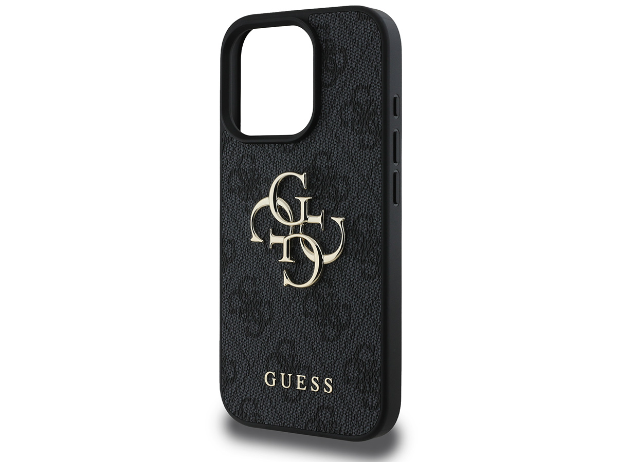 Guess Big 4G Monogram Case Grijs - iPhone 16 Pro hoesje