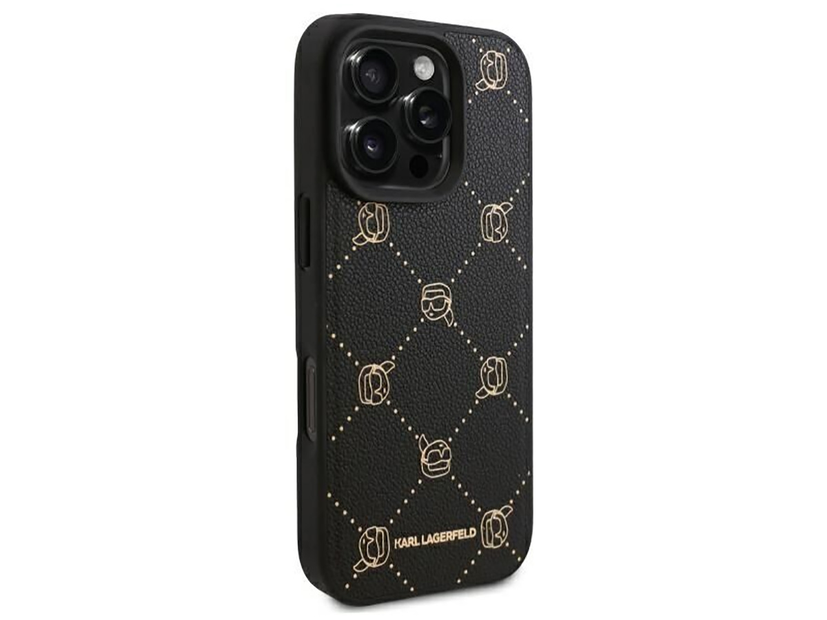 Karl Lagerfeld Ikonik Monogram MagSafe Case - iPhone 16 Pro hoesje