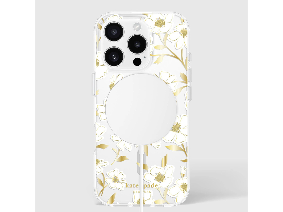 Kate Spade Sunshine Floral Case - iPhone 16 Pro hoesje