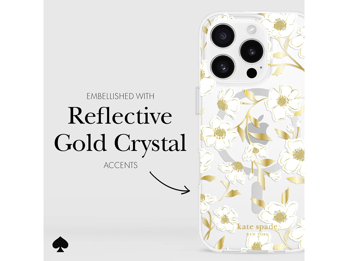 Kate Spade Sunshine Floral Case - iPhone 16 Pro hoesje