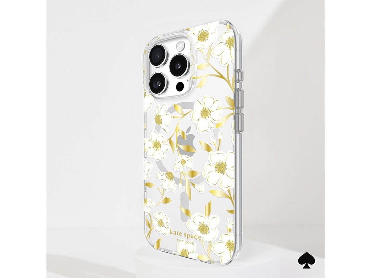 Kate Spade Sunshine Floral Case - iPhone 16 Pro hoesje