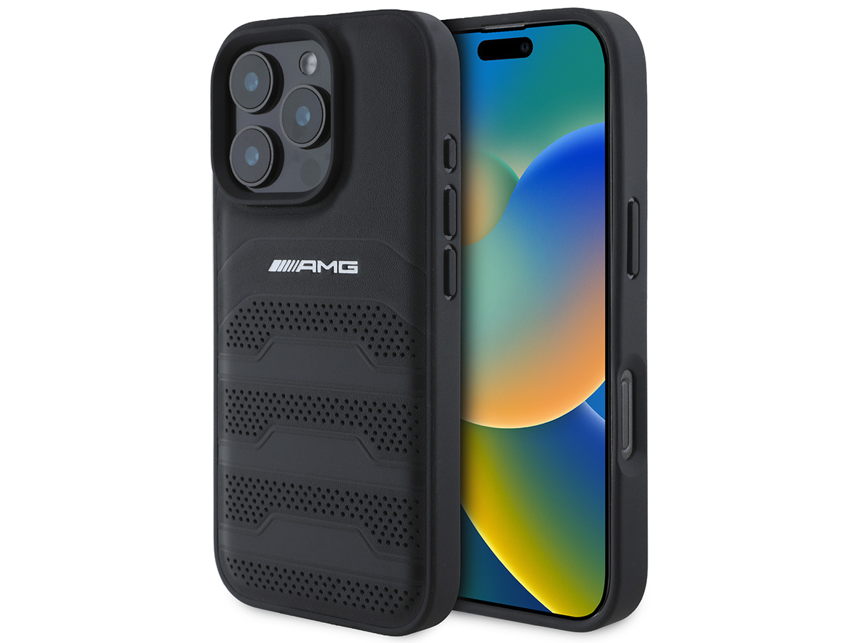 Mercedes-AMG Debossed Lines Case - iPhone 16 Pro hoesje