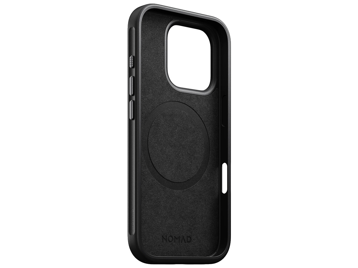 Nomad Modern Leather Case Bruin - iPhone 16 Pro hoesje