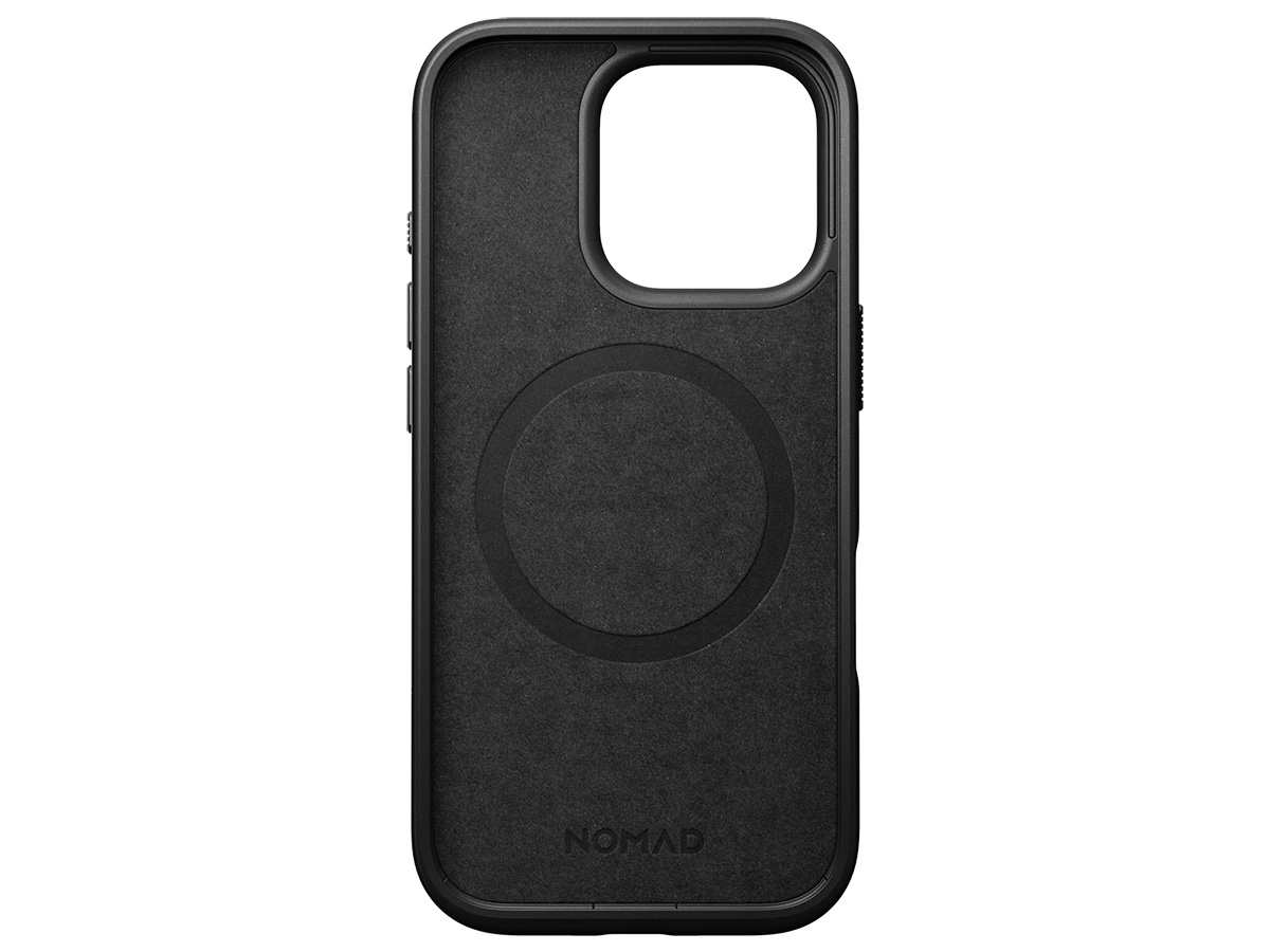 Nomad Modern Leather Case Bruin - iPhone 16 Pro hoesje