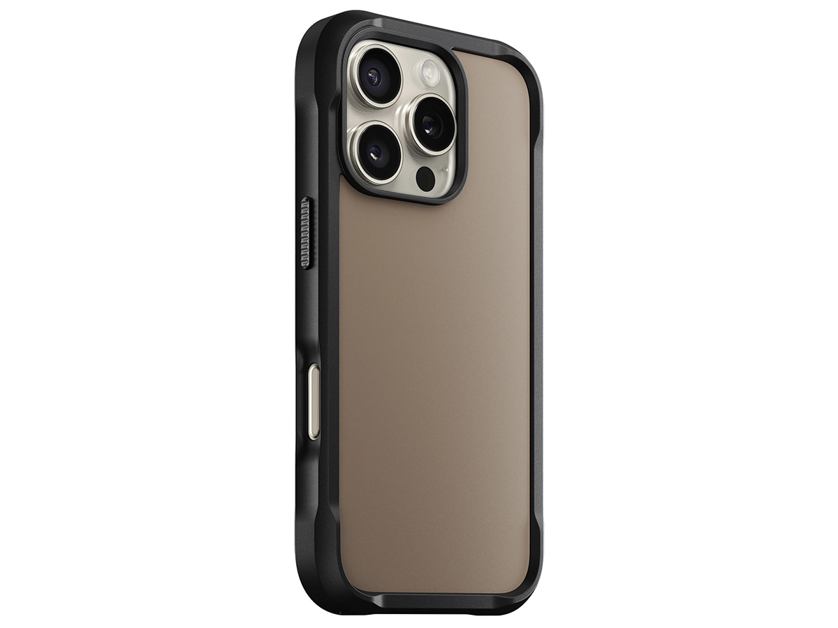 Nomad Rugged Case Beige - iPhone 16 Pro hoesje