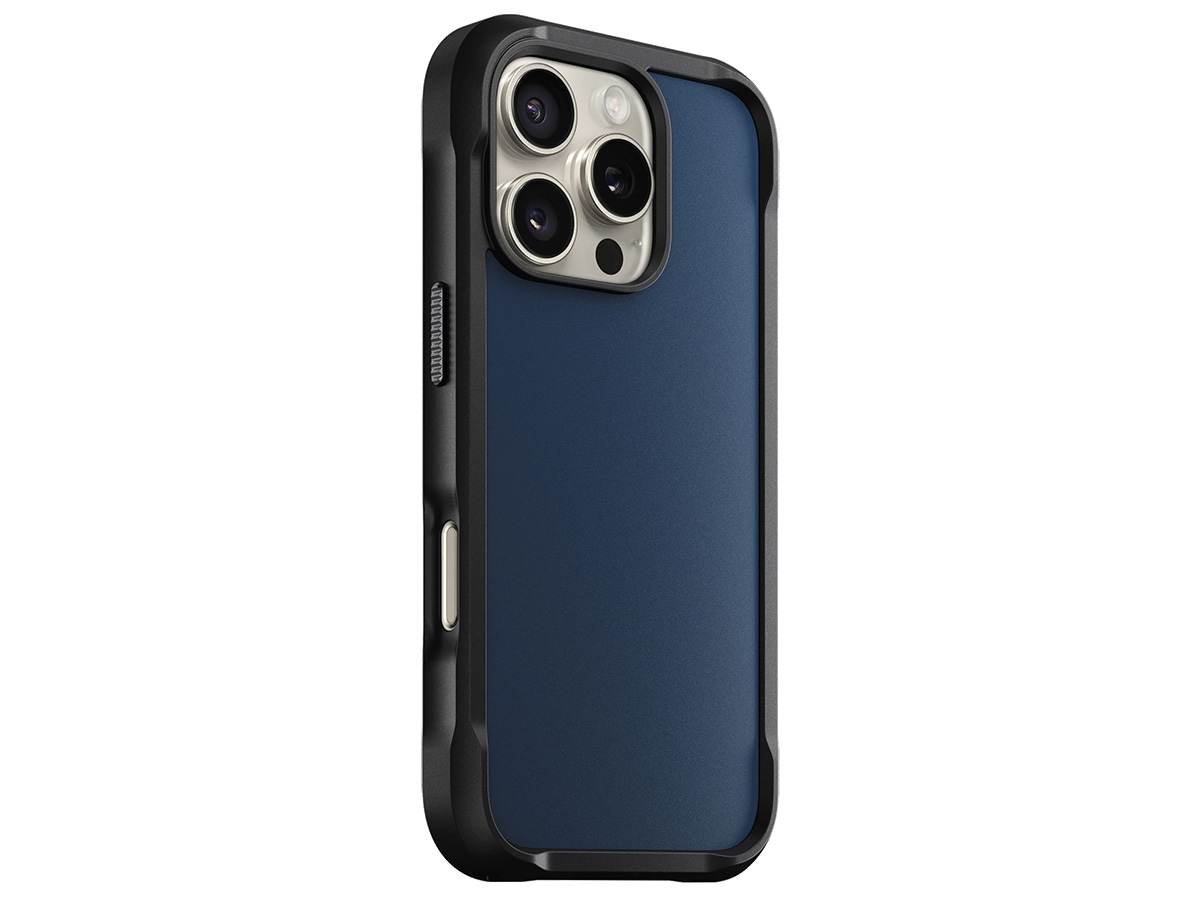 Nomad Rugged Case Blauw - iPhone 16 Pro hoesje