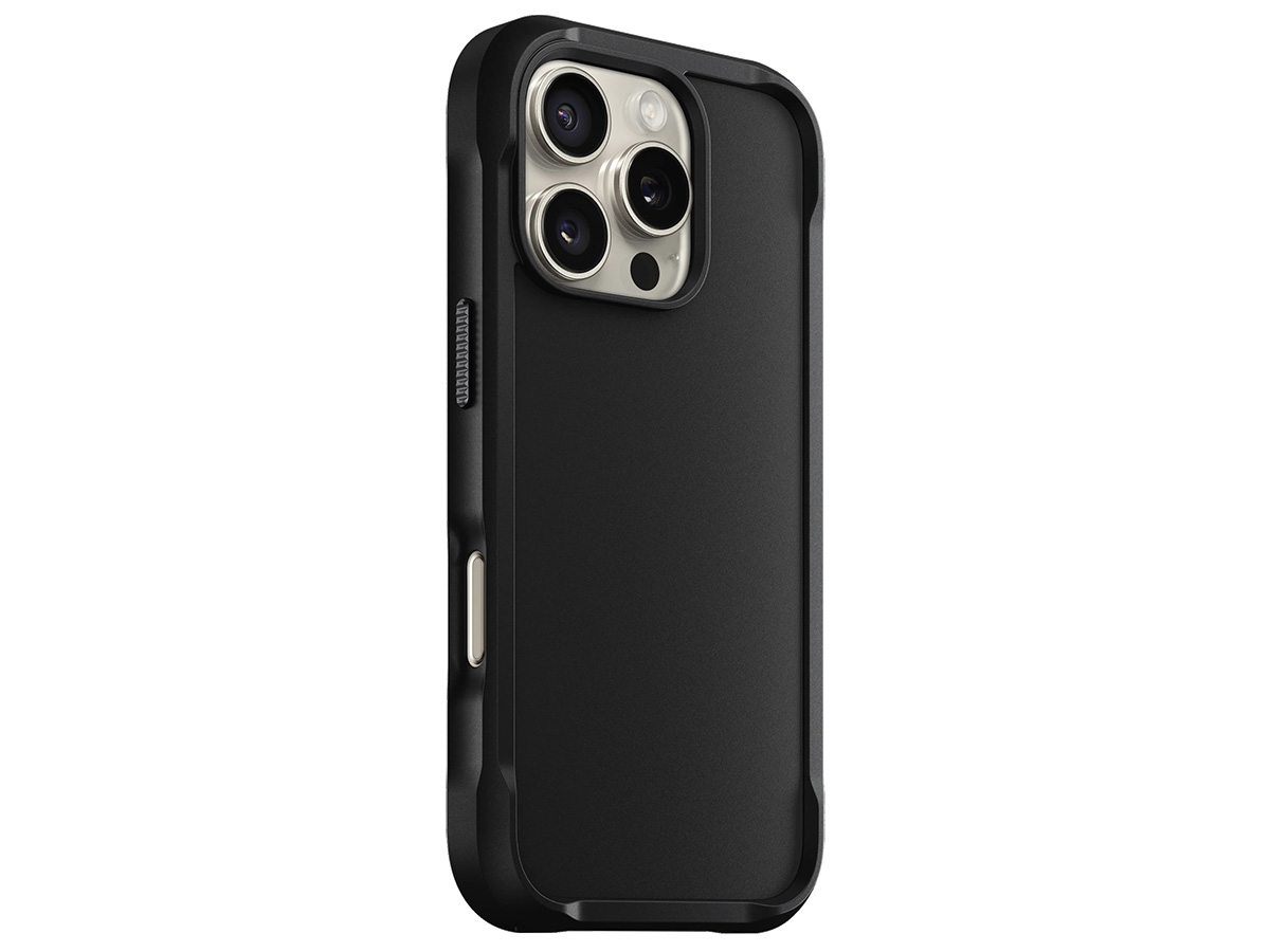 Nomad Rugged Case Zwart - iPhone 16 Pro hoesje