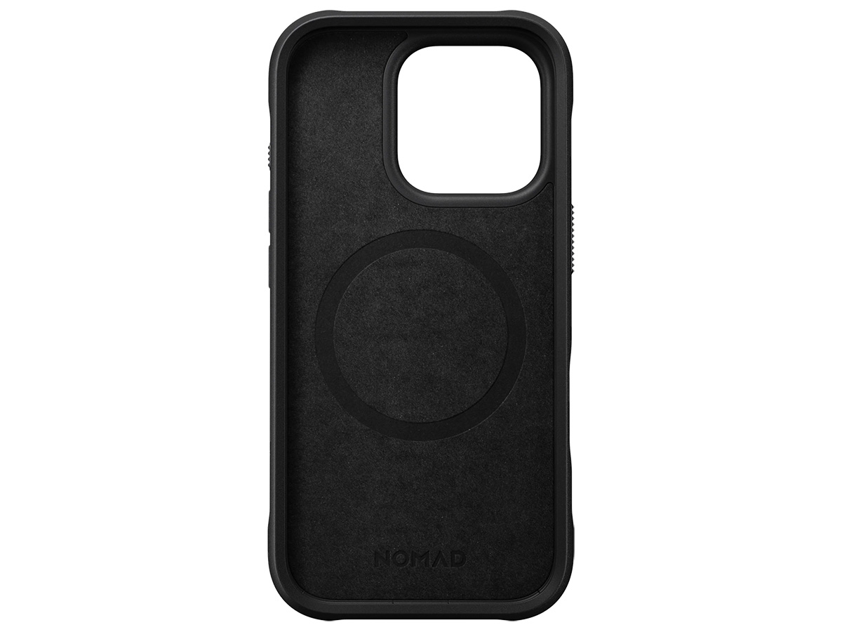 Nomad Rugged Case Zwart - iPhone 16 Pro hoesje