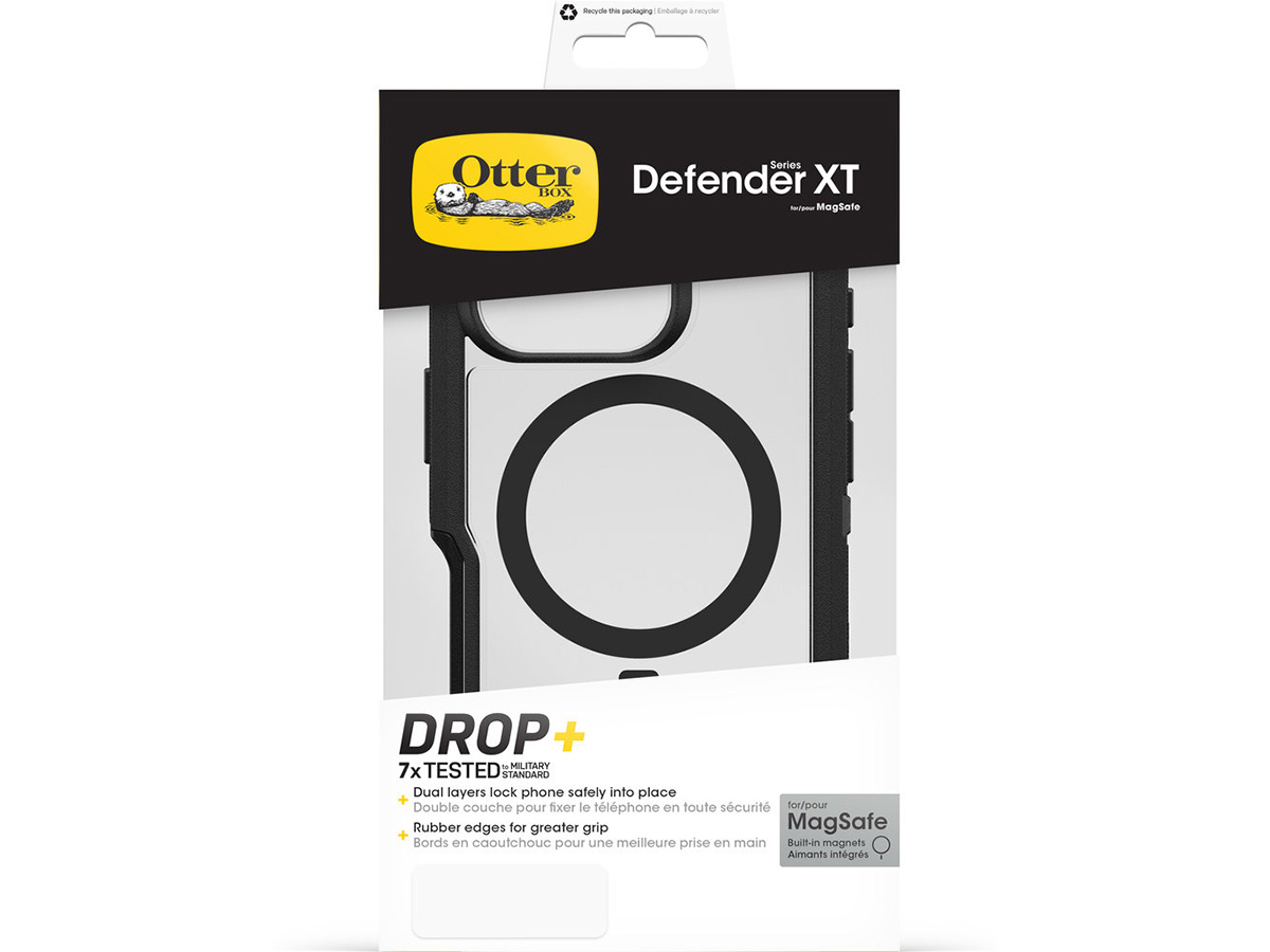 Otterbox Defender XT MagSafe Case Clear - iPhone 16 Pro hoesje