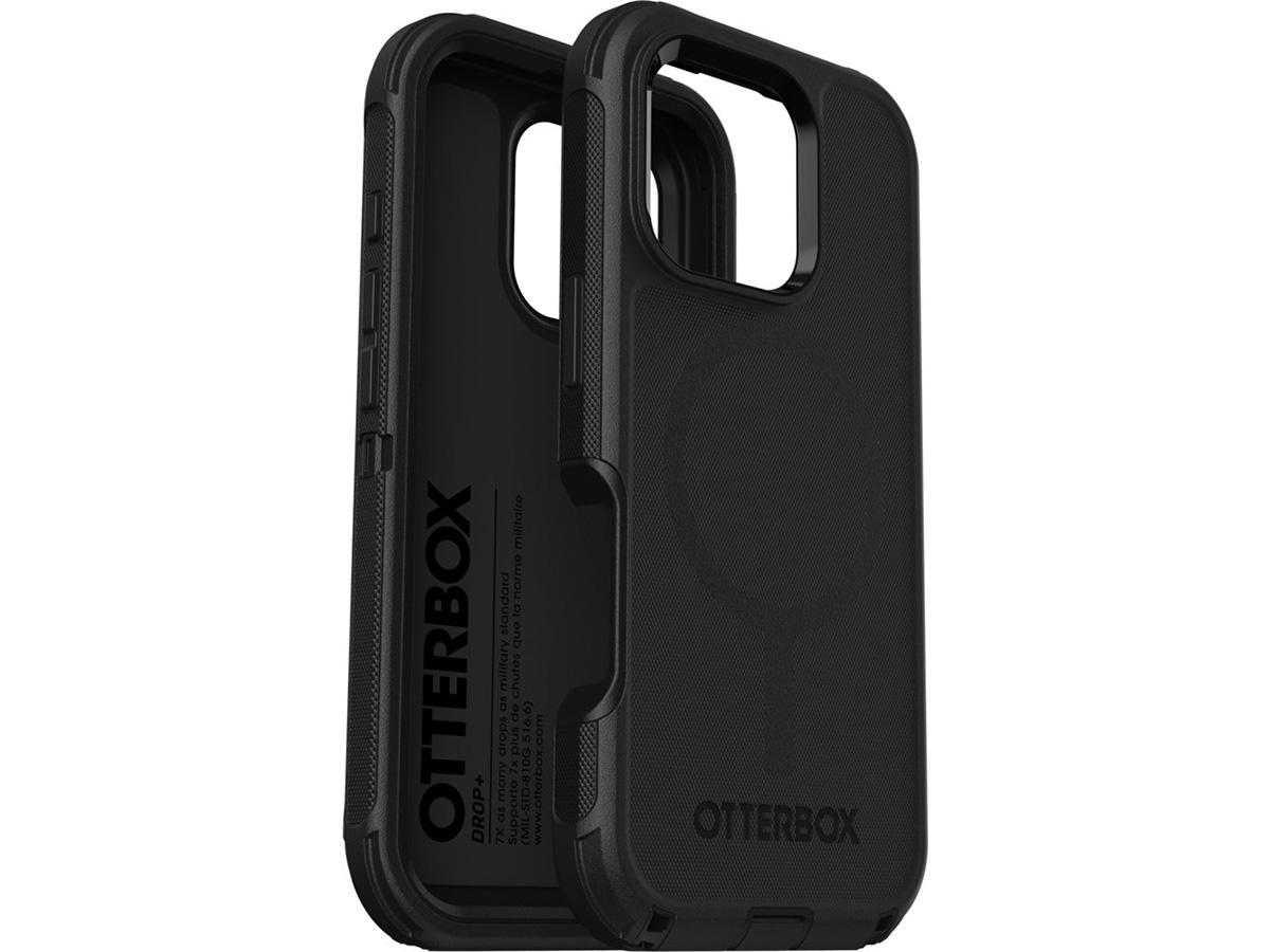 Otterbox Defender XT MagSafe Case Zwart - iPhone 16 Pro hoesje