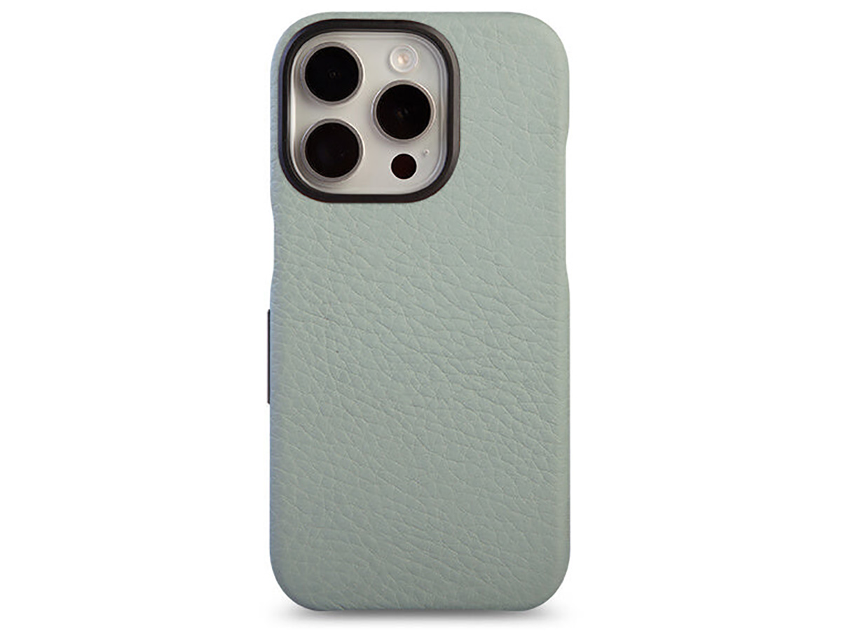 Vaja 2in1 Wallet Leather Case MagSafe Groen - iPhone 16 Pro Hoesje Leer