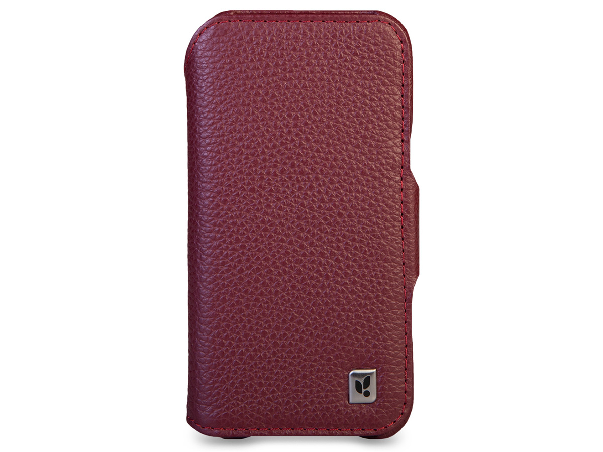 Vaja V-Mag Wallet Wrap Rood - iPhone 16 Pro Omslag met Pashouder