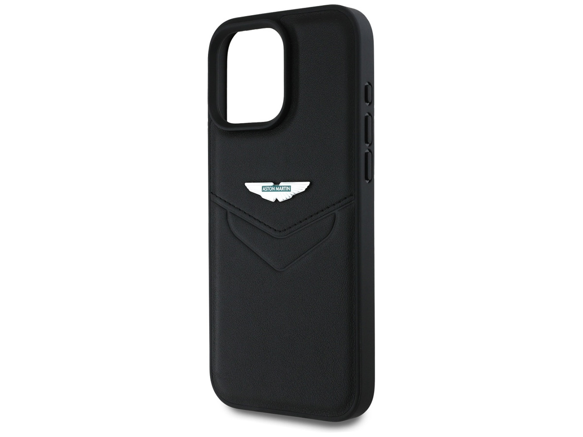 Aston Martin Leather Victory Case - iPhone 16 Pro Max hoesje