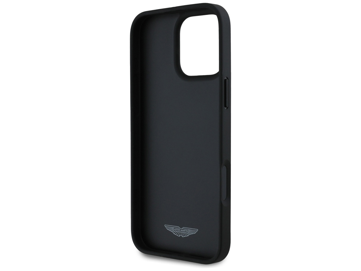 Aston Martin Leather Victory Case - iPhone 16 Pro Max hoesje