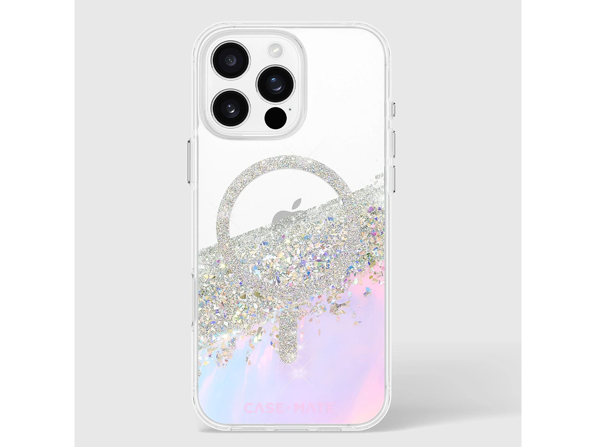 Case-Mate Karat Soap Bubble MagSafe Case - iPhone 16 Pro Max hoesje