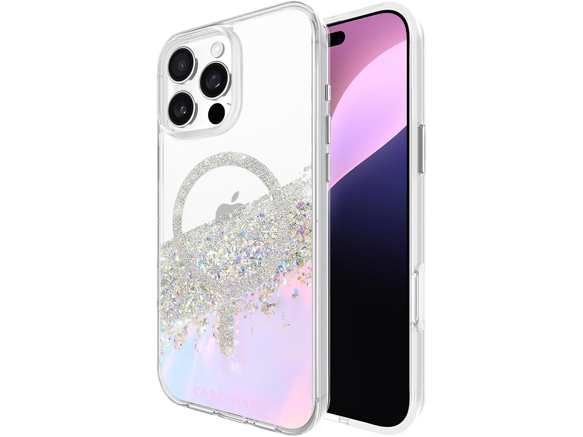 Case-Mate Karat Soap Bubble MagSafe Case - iPhone 16 Pro Max hoesje