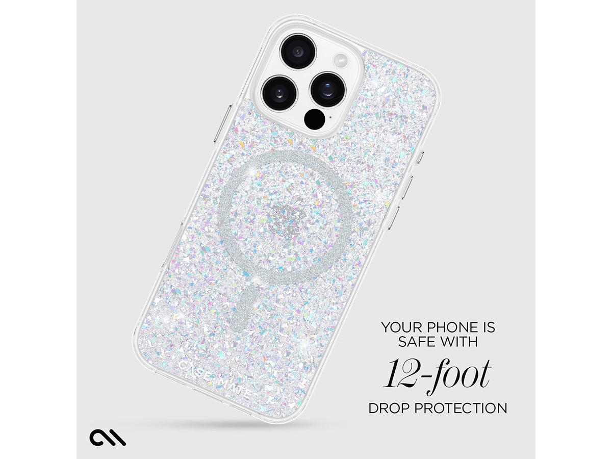 Case-Mate Twinkle Disco MagSafe Case - iPhone 16 Pro Max hoesje