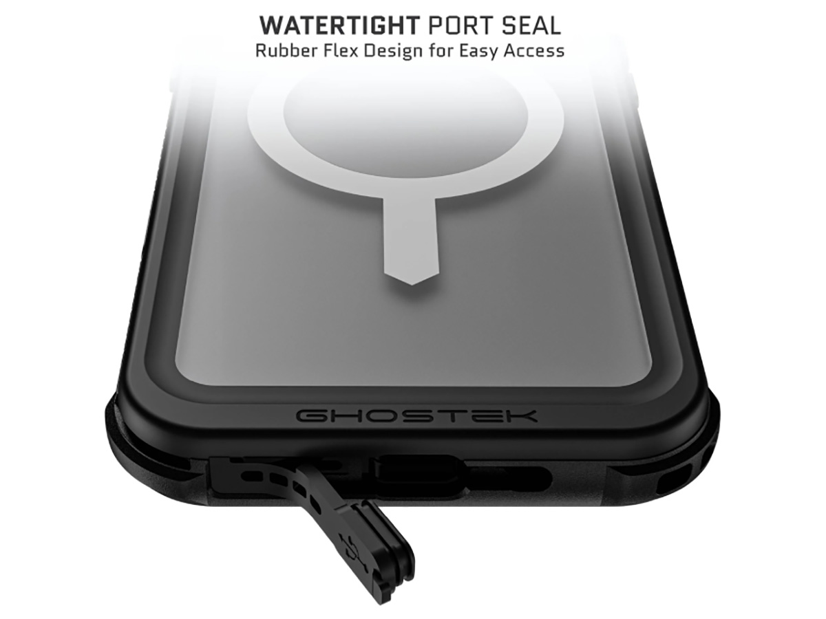 Ghostek Nautical 4 Clear IP68 Waterdicht iPhone 16 Pro Max hoesje