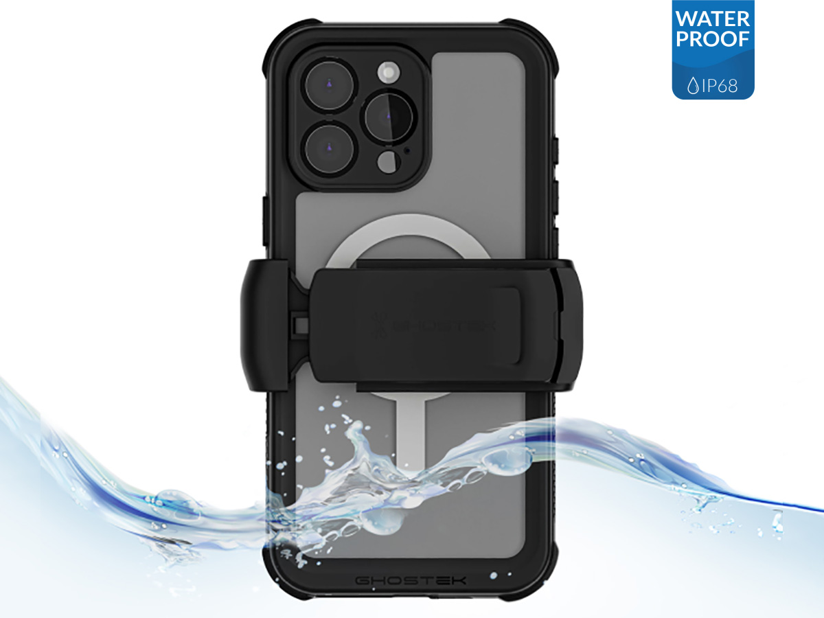 Ghostek Nautical 4 Clear IP68 Waterdicht iPhone 16 Pro Max hoesje