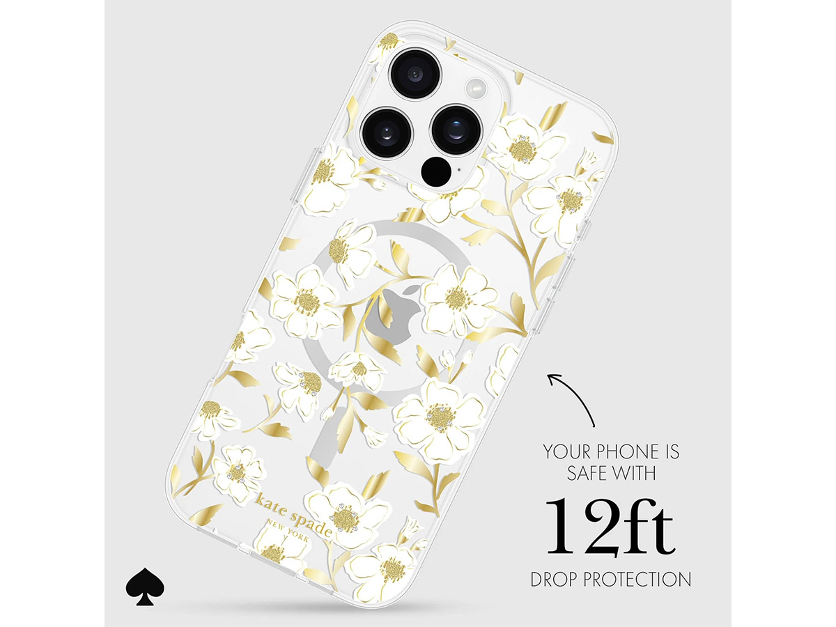 Kate Spade Sunshine Floral Case - iPhone 16 Pro Max hoesje