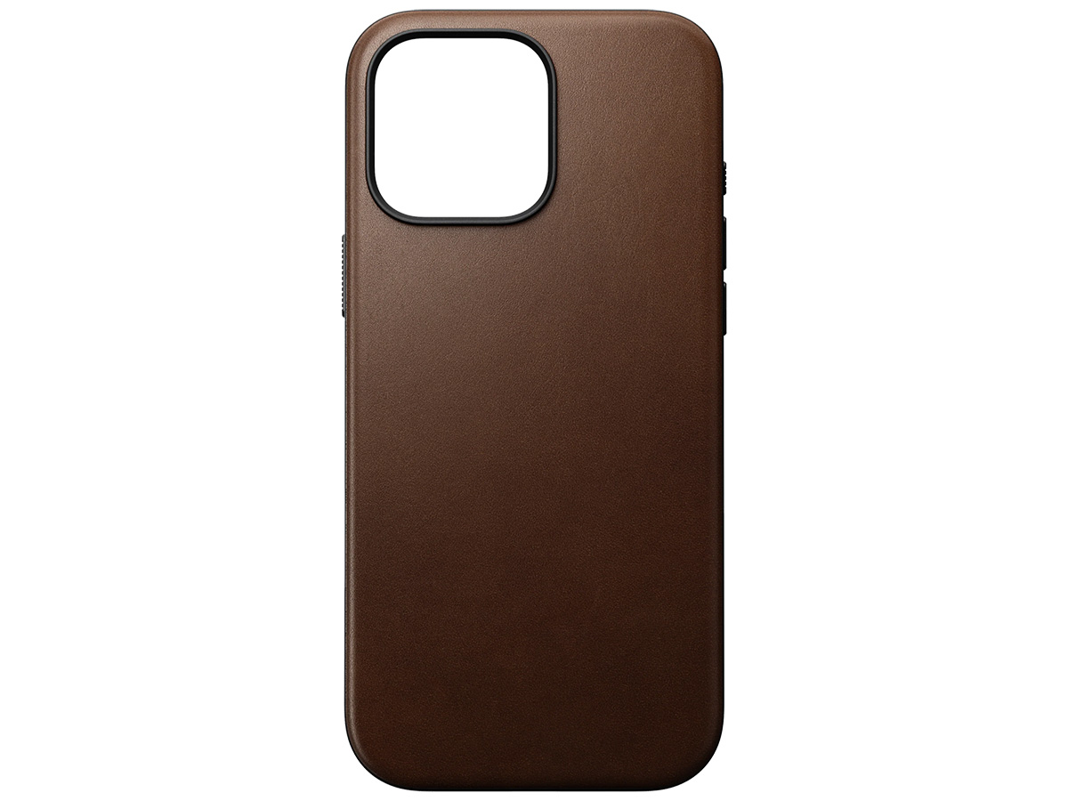 Nomad Modern Leather Case Bruin - iPhone 16 Pro Max hoesje