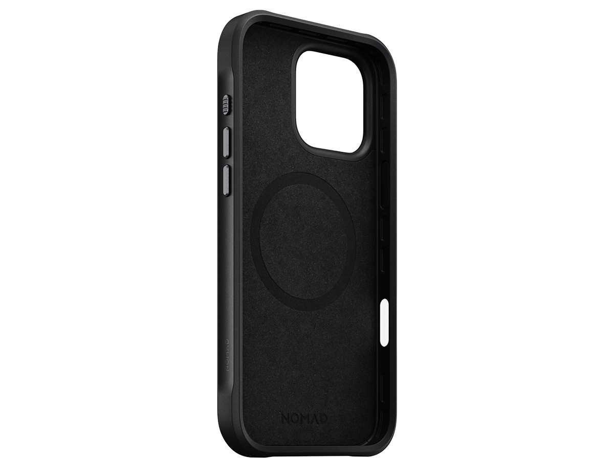 Nomad Rugged Case Zwart - iPhone 16 Pro Max hoesje