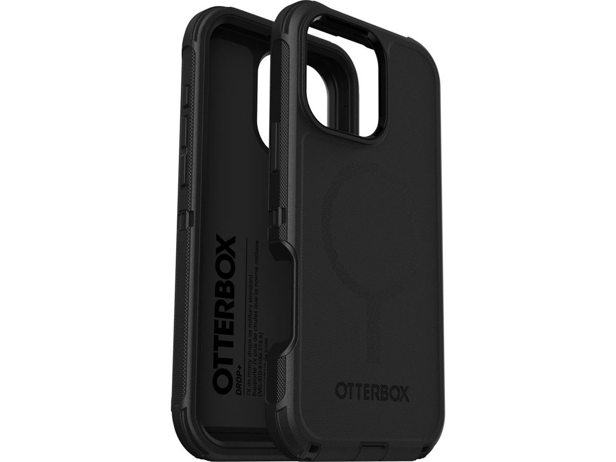 Otterbox Defender XT MagSafe Case Zwart - iPhone 16 Pro Max hoesje