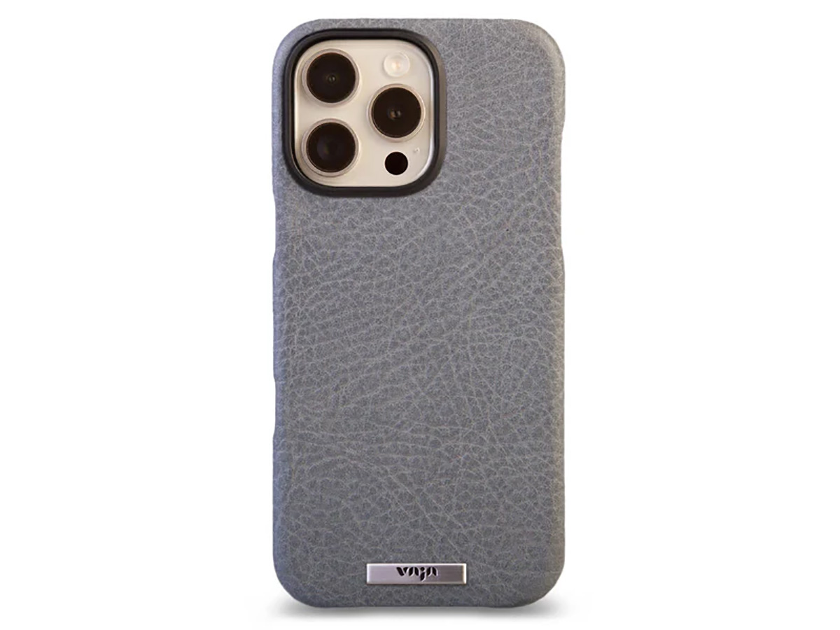 Vaja V-Mag Leather Case MagSafe Jean - iPhone 16 Pro Max Hoesje Leer