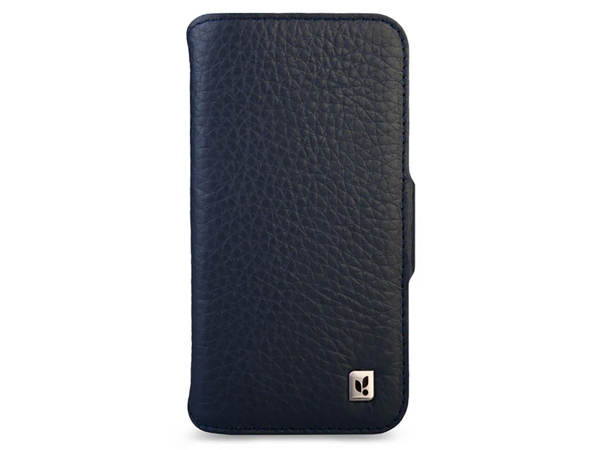 Vaja V-Mag Wallet Wrap Donkerblauw - iPhone 16 Pro Max Omslag met Pashouder