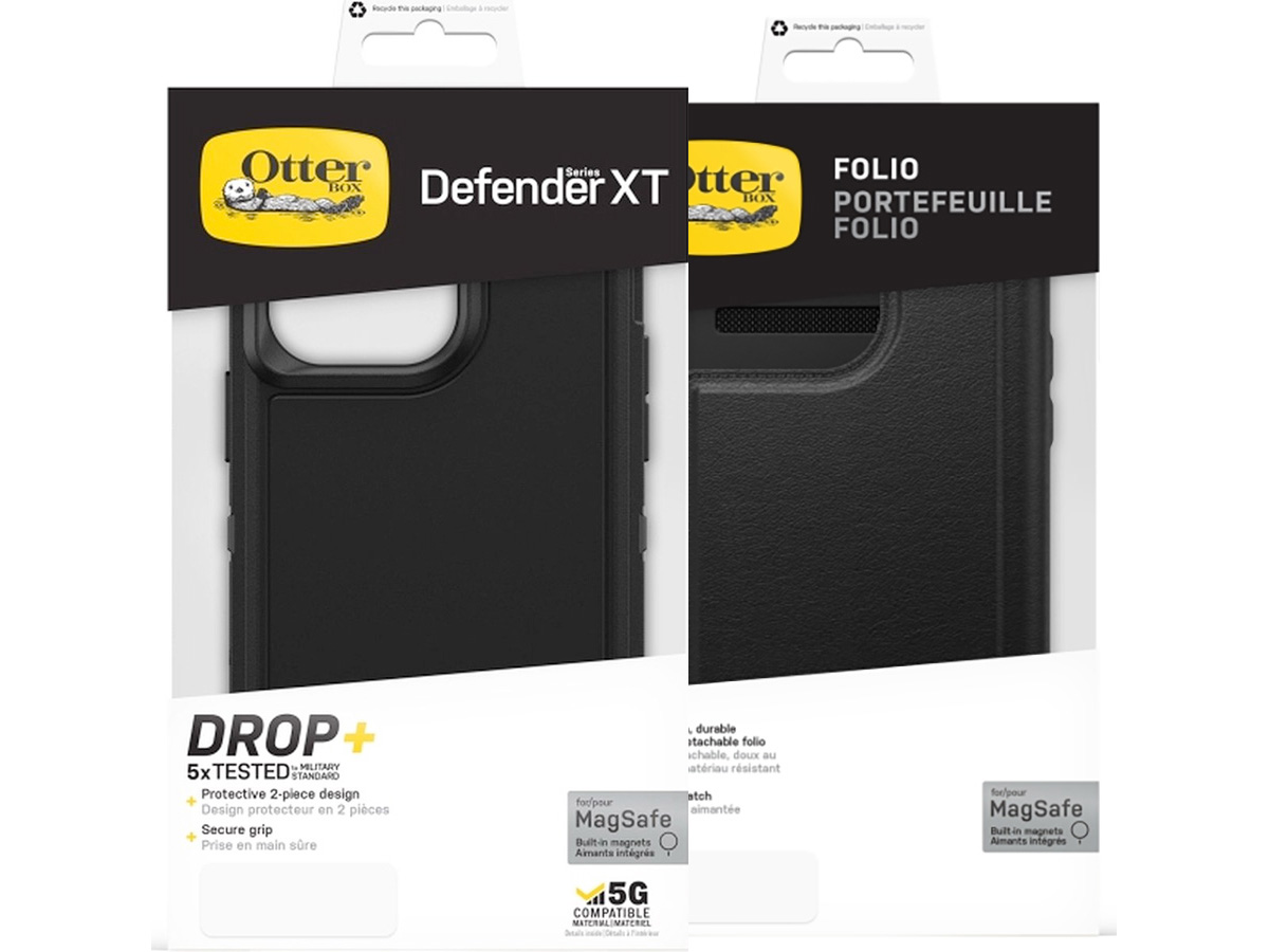 Otterbox Defender XT 2in1 Folio Case - iPhone 15 / 16e hoesje