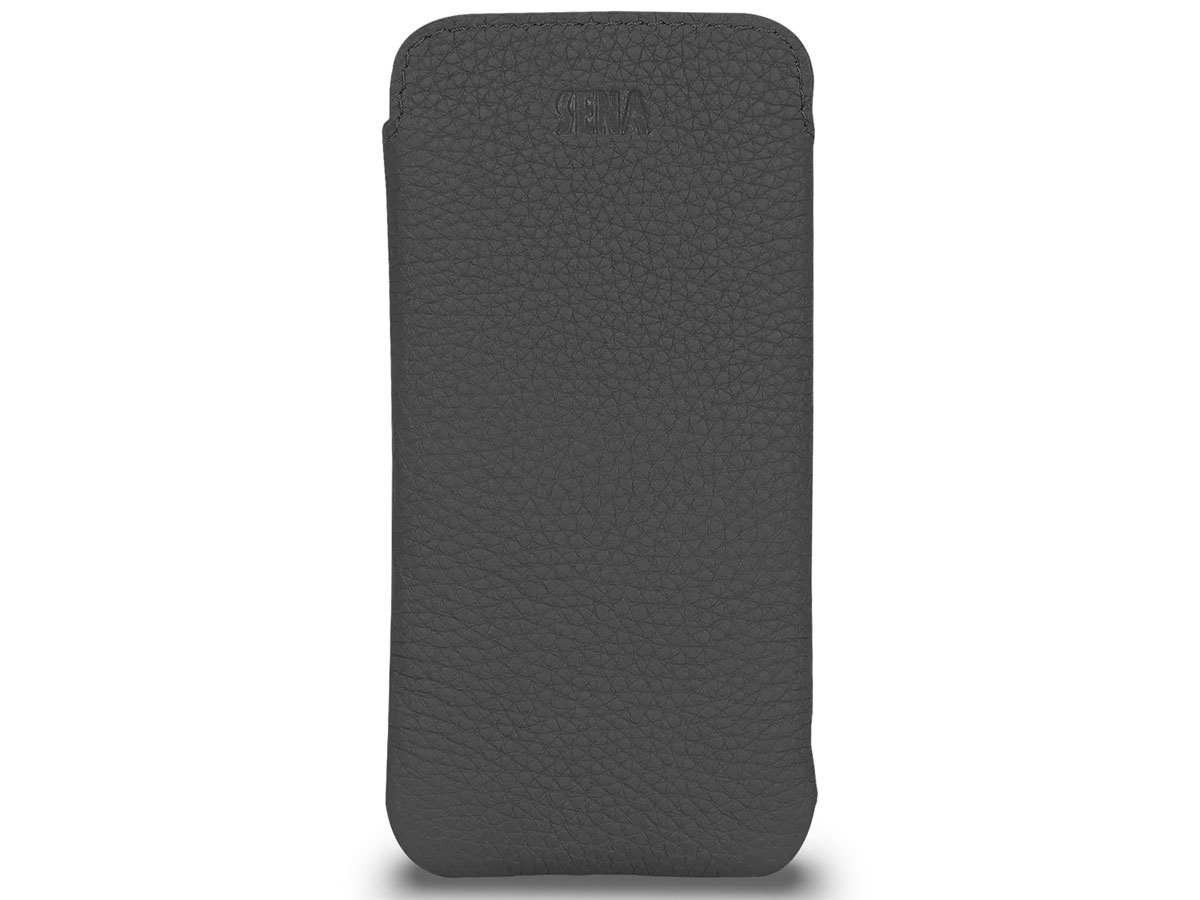 Sena UltraSlim Sleeve Zwart Leer - iPhone SE / 8 / 7 / 6(s) hoesje