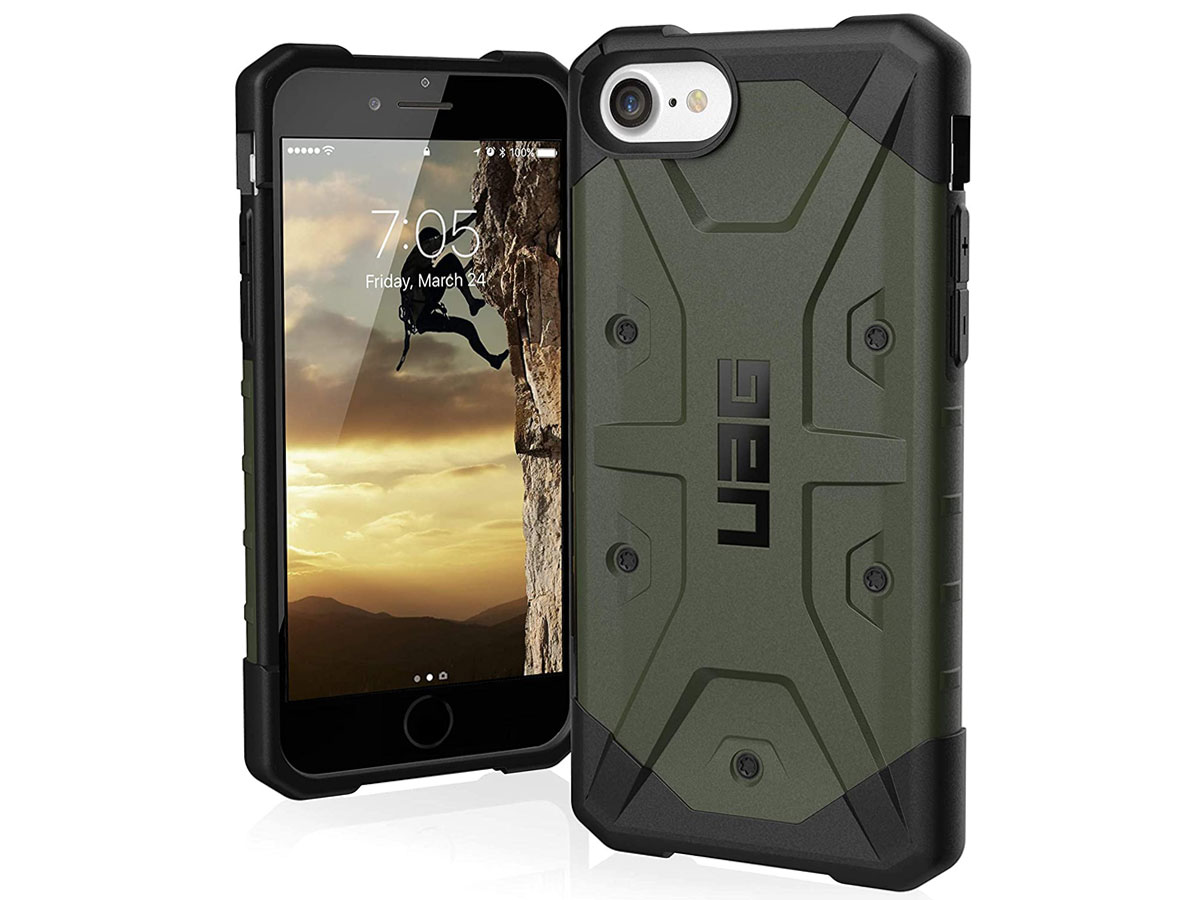 band roekeloos Minst Urban Armor Gear Pathfinder Olive iPhone SE 2020 Case