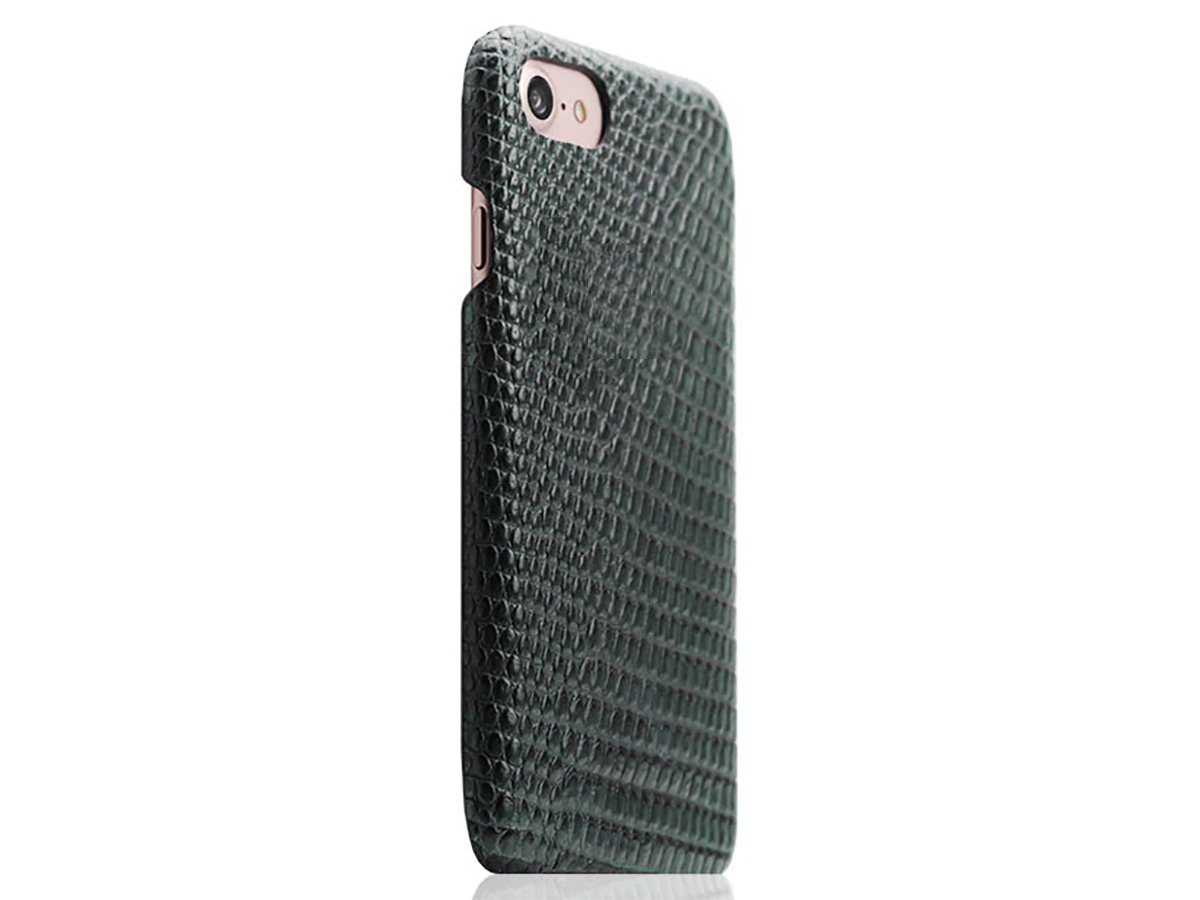 SLG D3 Italian Lizard Back Case Groen - iPhone SE / 8 / 7 hoesje