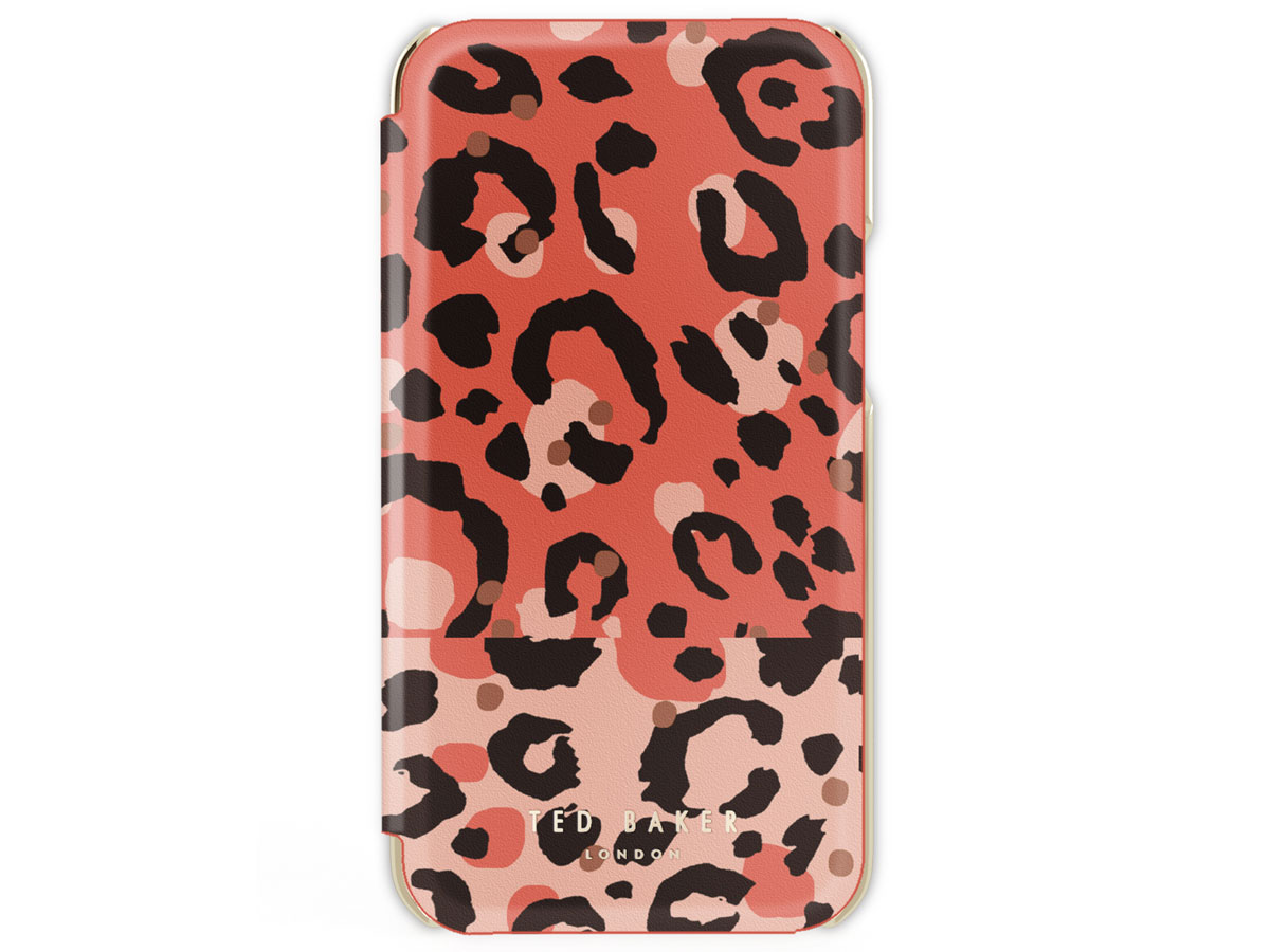 Intiem Lijkt op Veronderstelling Ted Baker Candy Leopard Mirror Case iPhone 11/XR Hoesje