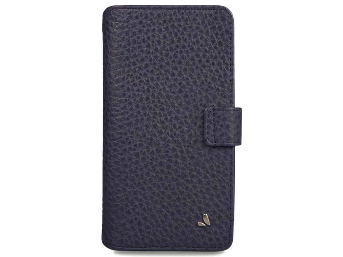 Vaja Wallet Agenda Case Donkerblauw - iPhone 11 Pro Hoesje Leer