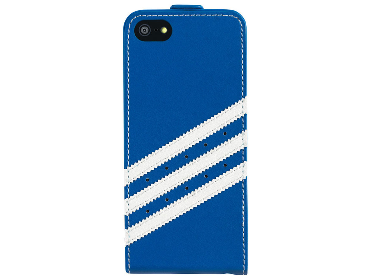 Berouw blok jas adidas Flip Case Blauw | iPhone SE / 5s / 5 hoesje