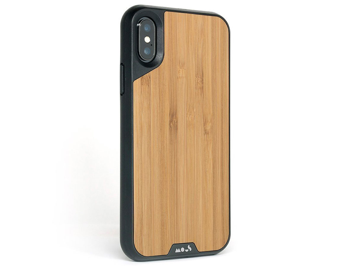 Marxistisch Populair Kenia Mous Limitless 2.0 Bamboo Case | iPhone X/Xs hoesje