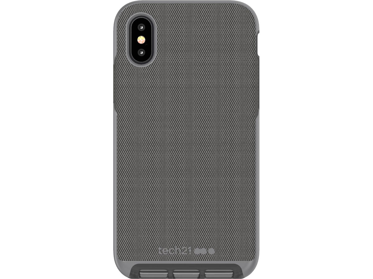 Tech21 Evo Luxe FlexShock Case Grijs - iPhone X/Xs hoesje