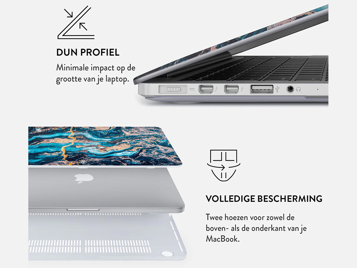 Burga Hard Case Mystic River - MacBook Pro 14