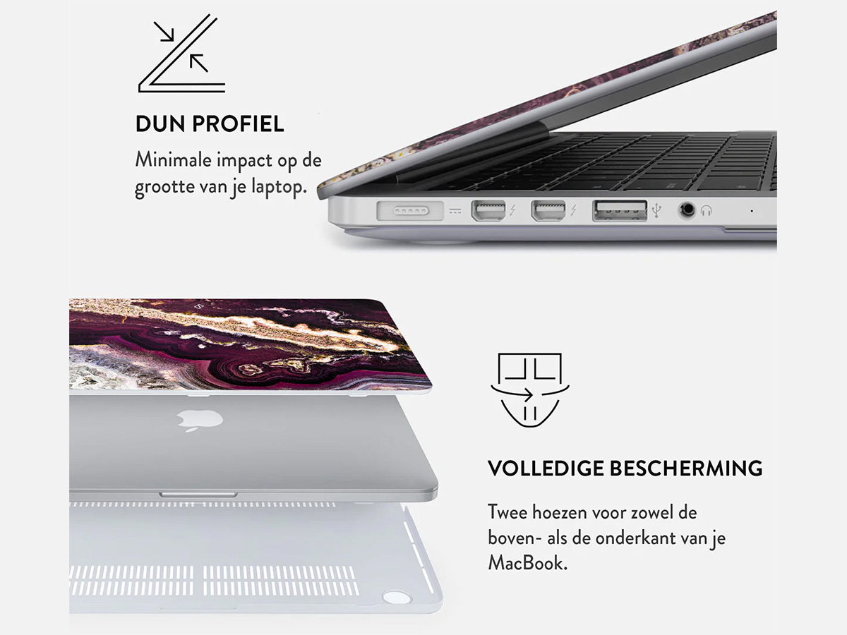 Burga Hard Case Purple Skies - MacBook Pro 13